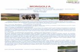 MONGOLIA 26.07.2017 2 - Linea BLU Travel 26.07.2017 _2_.pdfde pe muntele Del Uul, sculpturi ce ilustreaza dezvoltarea culturii mongole pe parcursul miilor de ani si contribuie la intelegerea