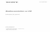 Radiocasetofon cu CD - download.sony-europe.comdownload.sony-europe.com/pub/manuals/swt/Z010/Z010791111.pdf · Pentru a reduce riscul producerii unui incendiu şi pentru a preveni