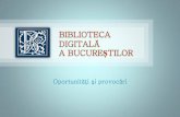 Istoric Biblioteca D Digitala a Bucurestilor - Oportunita si...application/pdf rum Literaturä românã — Scrieri istorice 'storie — Romania — Familii boieresti Ghica, Familia