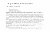 Agatha Christie - WordPress.com...Agatha Christie E uşor să ucizi Capitolul I. Tovarăşa de drum. Anglia! Anglia după atâţia ani! Oare cum o să i se pară? Luke Fitzwilliam