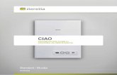 cmd 535 flyer CIAO 24-09-2013 · CIAO, COMENZI FACILE Noua centrală CIAO, disponibilă atât în varianta cu cameră de ardere etanşă şi tiraj for˜at, precum şi în varianta