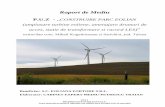 Raport de Mediu - ANPMapmtl-old.anpm.ro/files/APM Tulcea/Avize/rapoarte mediu/RMMKogalniceanu.pdf · (amplasare turbine eoliene, amenajare drumuri acces, statie de transformare si