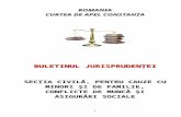 Portalul instanţelor de judecată - ROMANIAportal.just.ro/36/Documents/BULETINUL_JURISPRUDENTEI/AN... · Web viewS-a susţinut, în reluarea situaţiei de fapt, că instanţa avea