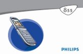 Philips855 User Guide Romanian Language · Așa cum vi se va solicita la prima pornire, setaţi data, apăsând tastele numerice corespunzătoare (apăsaţi c pentru a șterge un