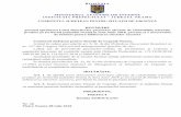 ROMÂNIA MINISTERUL AFACERILOR INTERNE INSTITU IA … CJSU nr 16_08 07... · 2018-10-16 · Recalibrare albie , consolidare culee mal drept, consolidare pile,pod pe DJ159C, km 14+410,
