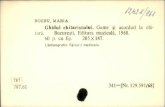 ...BOERU, MARIA Ghidul chitaristului. Game Bucuresti, Editura muzicalã, tará. 60 p. cu fig. 7/8444 / /// acorduri la chi- 1968. —INr. 129.591/681BOCA Lajós ...