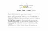 TIME AND LITERATURE · 2013-12-14 · ioana alexandrescu - en la penumbra de juan benet : retrato temporal / en la penumbra by benet : a portrayal of tenses/56 adina bandici-time
