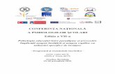 CONFERINŢA NAŢIONALĂ A PSIHOLOGILOR ŞCOLARI Ediţia a VII-a · 2019-11-04 · Interventions with NILD Educational Therapy in different developmental disorders (Intervenții prin/cu
