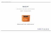 SGT: Disponibil Manual RO.pdf · Manual de utilizare SGT 3 / 14 Curățați detectoarele cu o cârpă moale și nu folosiți substanțe chimice pentru curățare. Pentru a menține