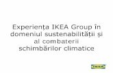 Experiența IKEA Group în domeniul sustenabilității șidocuments.rec.org/offices/projects/146_experiența... · 2010 . 2011 introducerea de către IOS a Product Scorecard 2012