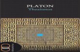 Platon - Theaitetos · Platon continuă să scrie și să predea la Acade mie până în 348/7, când moare. Nepotul său de soră, Speu - sippos, va prelua conducerea Academiei,