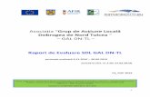 Asociația ^Grup de Ac Dobrogea de Nord Tulcea ^ …...2016/09/30  · 0 Asociația ^Grup de Acțiue Loală Dobrogea de Nord Tulcea ^ – GAL DN-TL – Raport de Evaluare SDL GAL DN-TL