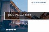 Ghid Fiscal 2020 - accace.ro · managementului si au obligatii comune. Minimum 2 Branch Sucursala N/A Compania-mama raspunde pentru sucursala sa. N/A Sole ... Declaratii fiscale Ca