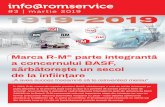 Ghid de curățare - Romservice · 2019-03-18 · sc ROMSERVICE srl • Sediul central: 500306 Brașov, Str. Nucului nr. 28–32, tel./fax 0268 474 474 • e-mail: office@romservice.ro