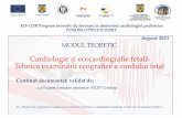 Cardiologie și ecocardiografie fetală Tehnica examinării … asistente... · 2018-04-16 · AD-COR Program inovativ de formare in domeniul cardiologiei pediatrice POSDRU/179/3.2/S/152012