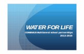 WATER FOR LIFEcolegiultehnicag.info/wp-content/...Comenius-WATER... · COMENIUS Multilateral school partnerships 2013-2015 ... august 2015. Apa este un element esential in existenta