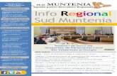 INFO ADR Sud Muntenia, la şedinţa Programului Operaţional Info 3 … · Buletin Informativ nr. 250 / 3 – 9 noiembrie 2015 Sud Muntenia