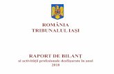 ROMÂNIA TRIBUNALUL IAȘIportal.just.ro/99/Documents/Prezentare 2018.pdfPrin raportare la volumul total de dosare pe rol, dosarele suspendate reprezintă 4,81%; • creşterea cu 113%