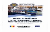 madr.romadr.ro/docs/fep/2015/manuale-de-proceduri/M07-06-rev.1.pdf · Politica Comunä de Pescuit Planul national strategic pentru pescuit Programul Opera!ional ntru Pescuit DBN DFECP