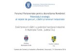 Forumul Parteneriate pentru dezvoltarea României ...snia.ro/Uploads/31.10.2016_PARC_Turda Aries_28314.pdf · Zonă/terenuri/clădiri cu potențial funcțional industrial în Municipiul