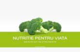Cornelia Milea | NUTRITIE PENTRU VIATA 2 · 2018-08-15 · din pacate solul este din ce in ce mai poluat, iar legumele si fructele din ce in ce mai sarace in nutrienti. Culturile