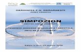 SIMPOZION - ccdph.ro · Lucrările participante la Simpozion vor fi editate sub forma de CD cu nr. de ISSN. Acest volum va parveni co-autorilor în format electronic, până la data