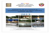 RAPORTUL DE ACTIVITATE AL PRIMARULUI ORAȘULUI BĂILE … · Raportul de activitate al primarului Oraşului Băile Govora – Anul 2013 3 Realismul, răbdarea și implicarea activă
