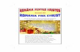 Decembrie 2012betelchurch.org/wp-content/uploads/2013/04/Romania... · Marea valoare pentru timp \i eternitate a acestei bune vestiri ! Noi, ni\te rebeli fa[] de voia Suveranului