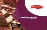 Catálogo Dulcinea 2015 - Ibercacao · la Orden (Toledo) dedicada a la fabricación de una completa gama de chocolates y derivados del cacao. Fundada en el año 1.939 por la familia