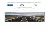 Analiza comparativa Drum Expres vs Autostrada Drum de mare ... · Europene (22 martie 2012), reţeaua TEN-T include două noi trasee ale coridoarelor europene care străbat teritoriul