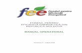 FEE2 PREFAȚĂ Fondul pentru Eficiență Energetică a fost înființat în conformitate cu Legea nr. 142 din 2 iulie 2010 cu privire la eficiența energetică și Legea energiei reg