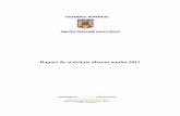 Raport de activitate aferent anului 2011anr.gov.ro/docs/rapoarte/Raportul_ANR_2011.pdf · 2 1. Misiunea, obiectivele şi cadrul general al activităţii instituţiei publice Agenţia