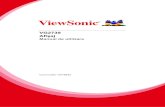 VG2739 Afişaj - ViewSonic · Ergonomie vizuală la produsele dotate cu afişaj. Posibilităţi de reglare pentru confortul utilizatorului (afişaje, căşti) Performanţă acustică