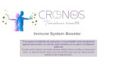 Immune System Booster - Cronos DietImmune System Booster Principala modalitate de stimulare a imunitatății este menținerea igienei personale, un stil de viață sănătos și un