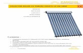 COLECTOR SOLAR CU TUBURI VIDATE CS 58/1800 · 2019-12-18 · Colectorul solar cu tuburi vidate poate fi utilizat in sistemele de preparare apă caldă menajera, aport la incalzire
