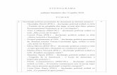 S T E N O G R A M A S U M A R - Senatul României · 2010-04-15 · S T E N O G R A M A şedinţei Senatului din 13 aprilie 2010 S U M A R 1. Declaraţii politice prezentate de doamnele