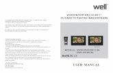 VIDEOINTERFON LCD DE 7” CU CARD TF PENTRU ÎNREGISTRARE · 2017-12-11 · ≥600 linii TV (CMOS) 69°unghi amplu (CMOS) 64×154×46mm 50m(4×0.75mm2) Monitor Principal 215(W)X152(H)X18(D)mm