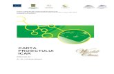 CARTA PROIECTULUI ICAR - ANOFMcnfppp.anofm.ro/Proiecte/ICAR/CARTA PROIECT ICAR.pdf · Pe parcursul acestei etape , managementul de proiect va asigura: • Coordonarea tuturor Resurselor