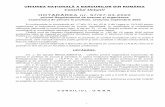 UNIUNEA NAŢIONALĂ A BAROURILOR DIN ROMÂNIA · 2020-03-30 · de primire în profesia de avocat a persoanelor care au absolvit examenul de definitivat în alte profesii juridice