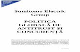 Sumitomo Electric Group POLITICA GLOBALĂ DE ......analiză comparativă decât cele descrise la punctele (i) și (ii) de mai sus. Trebuie să contactați Compartimentul Juridic regional