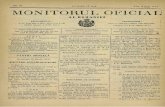MONITORUL OFICIAL · 23 Malik (4 Aprilie) 1878 MONITORUL OFICIAL AL ROMANI 1911 Lei B. 32 de la un bilet pentru vendérea u-nei vite, peste taxa existenta, de 18 bani, era in total