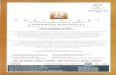 EDM Certificat SRAC 2031 OHSAS 18001 SSO · SR OHSAS 18001:2008 (BS OHSAS 18001:2007) Valabilitatea certificatului este conditionatá de 04- 2021 efectuarea supravegherilor anuale
