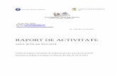 RAPORT DE ACTIVITATEscoalabuhalnita.ro/wp-content/uploads/2020/03/raport-de... · 2020-03-05 · de asistenţă, procese verbale. A fost întocmit raportul RAEI. Au fost întocmite
