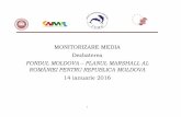 MONITORIZARE MEDIA Dezbaterea FONDUL MOLDOVA …fumn.eu/wp-content/uploads/2016/01/Monitorizare-presa.pdfDezbaterea „Planul Marshall al României pentru Republica Moldova”, organizată