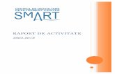 Raport de activitate SMART 2003-2019€¦ · Start UP; Axa prioritară: Locuri de munca pentru toți Perioada de desfasurare: 03.10.2017 – 03.10.2020 Costul proiectului: 6.927.646,19
