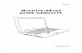 Manual de utilizare pentru notebook PCdlsvr04.asus.com/pub/ASUS/nb/G60J/ro4878_g60j_user_manual_u.pdf · Diversele modele de Notebook PC sunt dotate cu diferite unităţi optice.