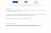 Strategia națională privind schimbările climatice și ... · Tabelul 6: Fonduri UE disponibile pentru România şi cota alocată acţiunilor privind schimbările climatice.....