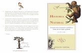 ragmentos de H ISTORIA · 2017-05-16 · de la historia natural. Autores como Conrad Gesner (1516-1565), Johann Theodor de Bry (1528-1598), Basilius Besler (1561-1629), Maria Sibylla