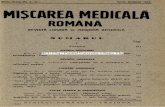 JIUL V-lea No. 7—8 IULIE-AUGUST 1932. MIŞCAREA ......un român din vechiul regat, scrisă în 150 pagini, cu litere ciri- lice la Buzeu, în anul 1837. D-l Dr. Saragea în Concepţiuni