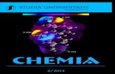 CHEMIA - Babeș-Bolyai Universitychem.ubbcluj.ro/~studiachemia/issues/chemia2006_2015/... · 2016-05-16 · aggressive environment action at different concentrations CONCRETE (NH4)2SO4